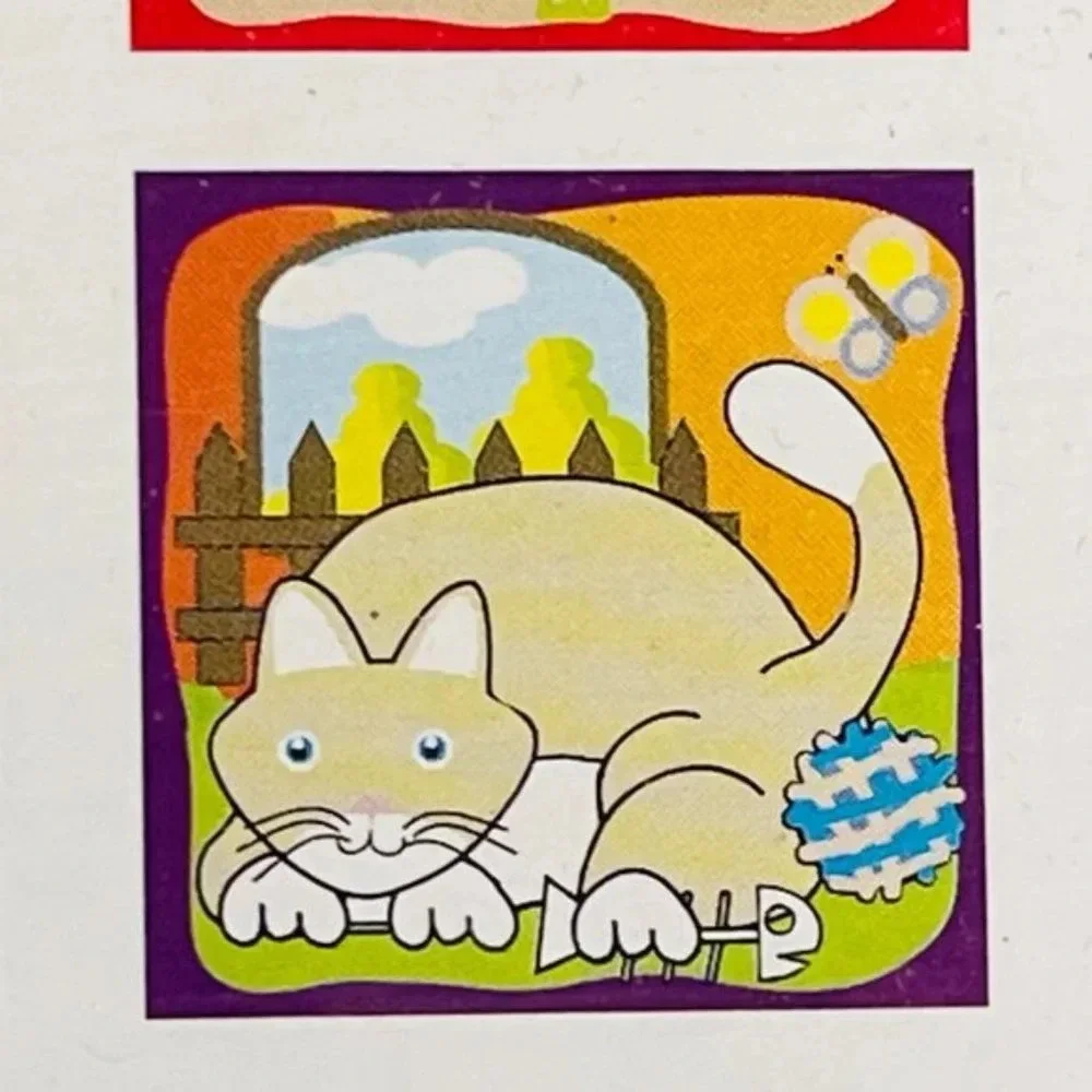 6 in 1 Cube Puzzle Puppy Dog Fish Rabbit Bird Turtle Cat Animal Kids‎ Toy Zigsaw